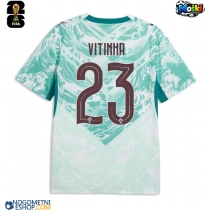 Moški Nogometni dresi Portugalska Vitinha #23 Gostujoči SP 2026 Kratek Rokav